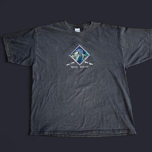 Y2K Wolf Haven Vintage T